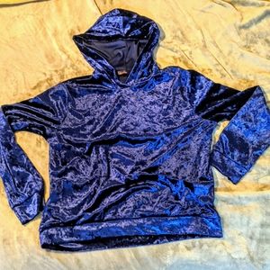 Velvet hoodie